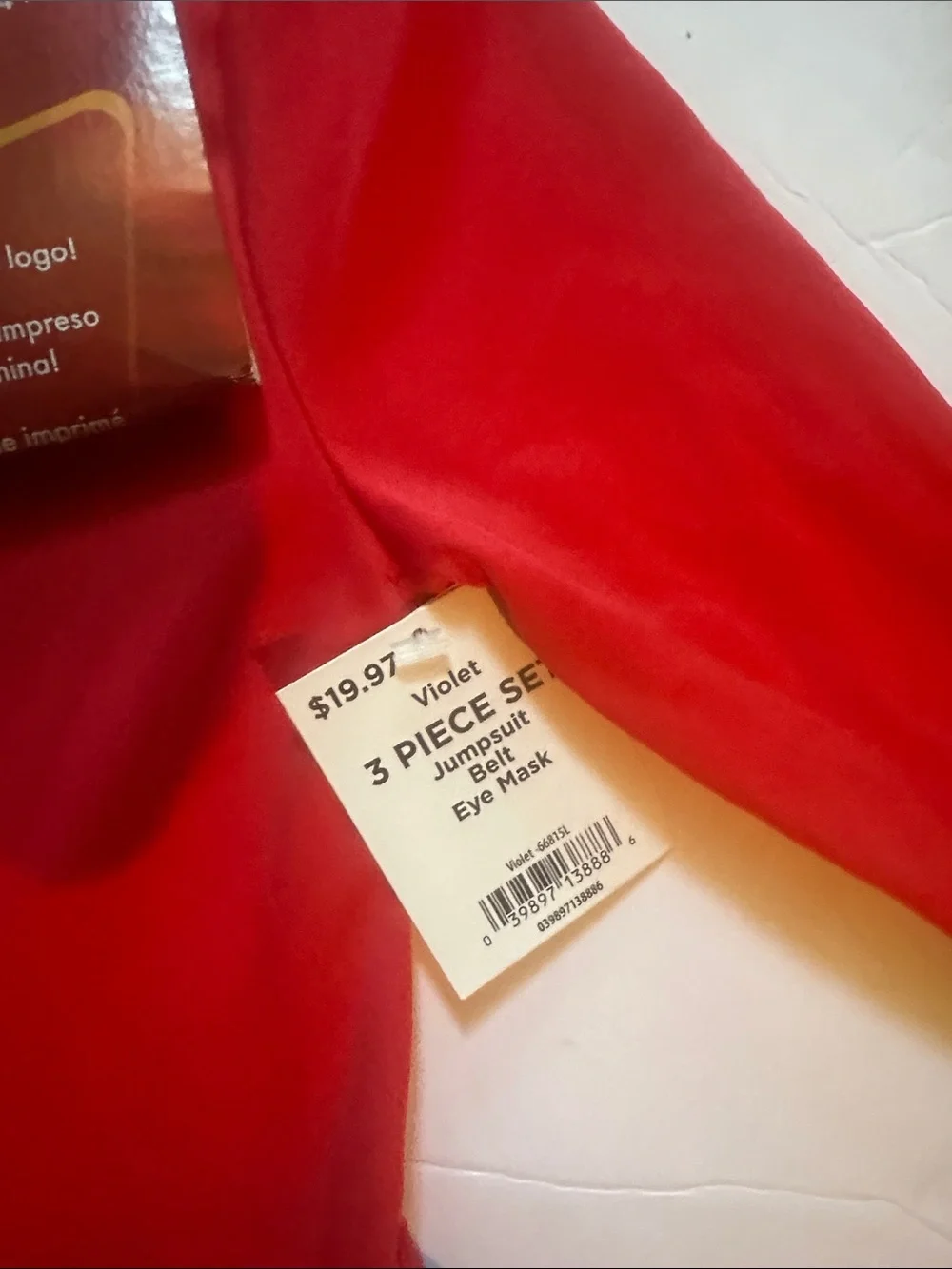 Incrediables Girls Superhero Costume - Red & Black NWT - Picture 3 of 5